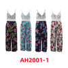 NYC Wholesale Fashion Jumpsuits Vintage Jumper Flower Prints Lace Top Sundresses, AH2001