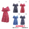 Wholesale Fashion Short Flower Dresses Summer Sundresses, AH2009