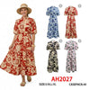 NYC Wholesale Fashion Long Maxi Floral Print Breathable Summer Dresses Sundresses, AH2027