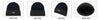 Wholesale Soft Knit Thermal Insulation 40 Gram Cuffed Long Beanie Hats W/Fur Lining H53061