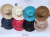 Wholesale Summer Sun Straw Bucket Hat Floppy Beach Cap, H700