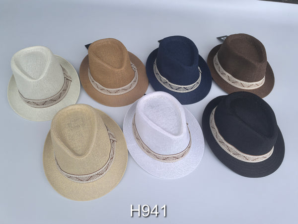 Wholesale Summer Sun Straw Bucket Hats H941