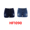 12 Pairs Women Classic Denim Shorts Jean HF1090