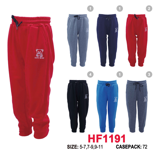 Wholesale Kids Children Boys Girls Joggers Pants Lightweight Sweatpants HF1191