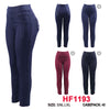 12 Pairs Women Flex-Fit Stretch Pull-On Slim-Leg Casual Leggings HF1193
