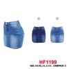 12 Pairs Women Classic Denim Short Skirt Jean HF1199