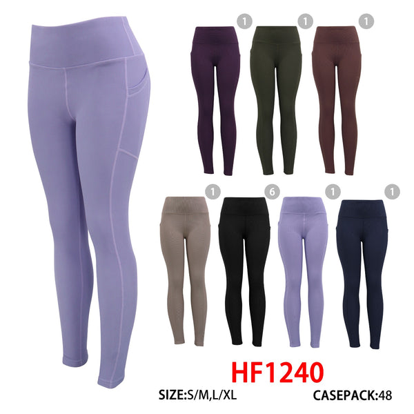 Wholesale Women Casual Joggers Comfortable Leggings Track Versatile Pants HF1240
