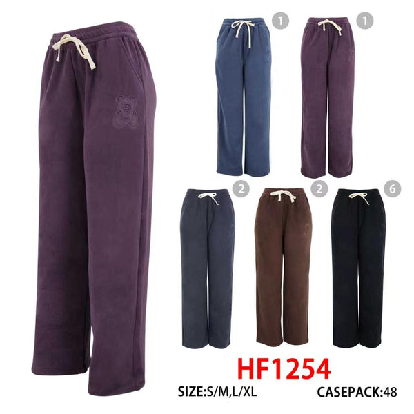 Women Girl Winter Warm Cozy Lining Leggings Sports JOGGERS Pants Active Wear HF1254