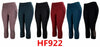 12 Pairs Women Knee Length Capri Leggings Summer Cropped Pants Casual Solid Comfy Capris HF922