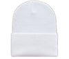 Wholesale First Quality Plain Ski Hat w/Roll Cuff Long Beanie, H8002 - OPT FASHION WHOLESALE