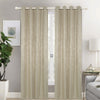 Bright Velvet Panne Blackout Room Darkening Grommet Top Window Curtain Panel, 81021 - OPT FASHION WHOLESALE