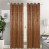 Bright Velvet Panne Blackout Room Darkening Grommet Top Window Curtain Panel, 81021 - OPT FASHION WHOLESALE