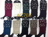 Wholesale Cable Knit Short Leg Warmers Boot Cuffs AC765 - OPT FASHION WHOLESALE