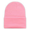 Wholesale First Quality Plain Ski Hat w/Roll Cuff Long Beanie, H8002 - OPT FASHION WHOLESALE