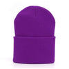 Wholesale First Quality Plain Ski Hat w/Roll Cuff Long Beanie, H8002 - OPT FASHION WHOLESALE