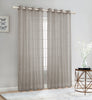 Sheer Voile Grommet Top Window Curtain Panel, 81007 - OPT FASHION WHOLESALE