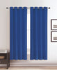 Dupioni Breathable Fabric Grommet Top Window Curtain Panel, 81011