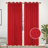 Linen Lined Interlined Wave Silver Line Grommet Top Window Curtain Panel, 81028 - OPT FASHION WHOLESALE