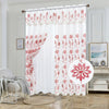 Sheer Voile 2 Layers Rod Pocket Window Curtain Panel, 81061