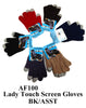 Lady Knit Touch Screen iPhone Gloves AF100 - OPT FASHION WHOLESALE
