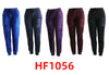 Lady Winter Warm Solid Color Velvet Pants Lining Leggings Love HF1056