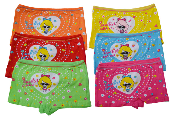 Wholesale Kids Girls Panties Underwear Shorties, HF608 - OPT FASHION WHOLESALE