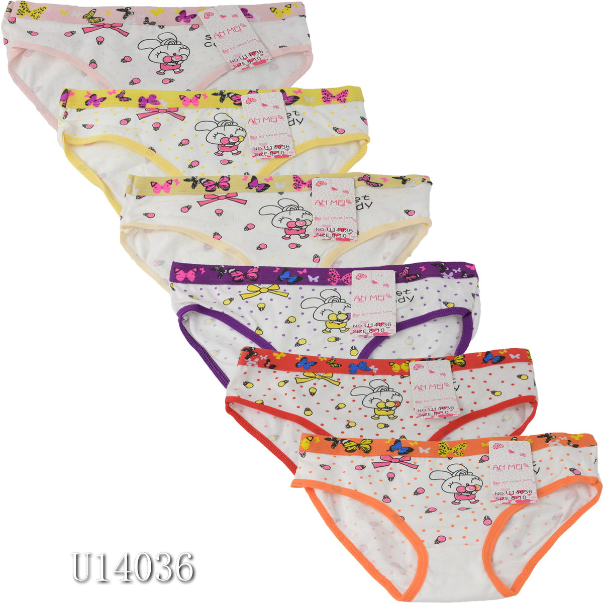 Buy The Kite Girls Underwear Panties Kids 6-Pack Size 7 6 8 Online at  desertcartZimbabwe