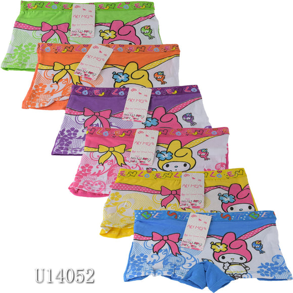 Wholesale Kids Girls Panties Underwear Shorties, U14052 - OPT FASHION WHOLESALE