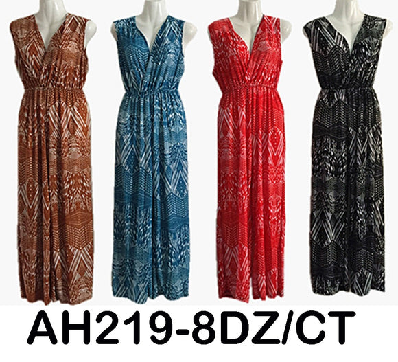 NYC Wholesale Fashion Jumpsuits Vintage Jumper Mix Prints Sundresses, AH219 - OPT FASHION WHOLESALE