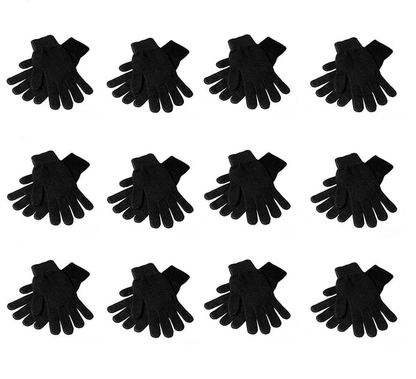 Magic Knit Gloves Unisex One Size Fits All G9100 - OPT FASHION WHOLESALE