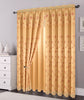 Double Layers Organza Sheer Embroidered Rod Pocket Window Curtain Panel and Valance, 81006 - OPT FASHION WHOLESALE