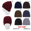 Winter Knitted Long Cuffed Beanies Warm Hat Skull Cap AA1168