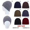 Winter Classic Knitted Long Cuffed Beanies Warm Hat Skull Cap AA1169