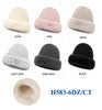 Lady's Fur Lined Princess Stylish Winter Warm Thick Fur Trim Hat H583