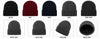 Men Winter Ribbed Cable Knitted Hat Beanies Skull Cap Fleecing Lining H614