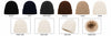 Wholesale Classic Cable Knit Cuffed Beanie Winter Warm Hats W/Thick Fur Lining H648