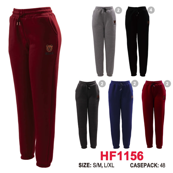 Women Winter Lining Leggings Sports JOGGERS Pants Active Wear HF1156