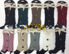 Wholesale Cable Knit Short Leg Warmers Boot Cuffs AC766 - OPT FASHION WHOLESALE