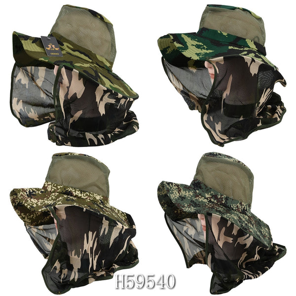 Wholesale Summer Sun Windproof Fishing Cap Hats H59540 - OPT FASHION WHOLESALE