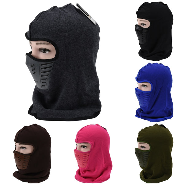 Wholesale Thermal Fleece Balaclava Hood Swat Face Mask Hats H53092 - OPT FASHION WHOLESALE