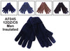 Men Knit Insulated Gloves AF045G - OPT FASHION WHOLESALE