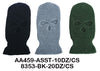 Knit Ski Face Balaclava Mask Tri-hole High Quality AA459 - OPT FASHION WHOLESALE