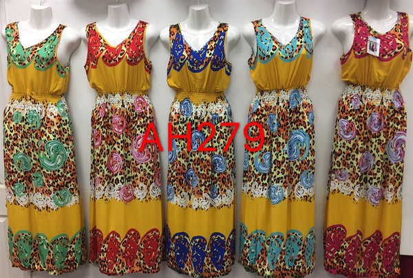 NYC Wholesale Fashion Long Maxi Dresses Summer Sundresses, AH279 - OPT FASHION WHOLESALE