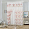 Elegance Sheer Voile 2 Layers Rod Pocket Window Curtain Panel, FF1018 - OPT FASHION WHOLESALE