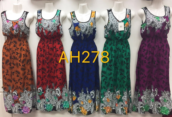 NYC Wholesale Fashion Long Maxi Dresses Summer Sundresses, AH278 - OPT FASHION WHOLESALE