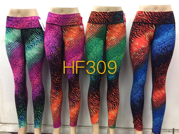 NYC Wholesale Yoga Gym Sports Leggings Pants, HF309 - OPT FASHION WHOLESALE