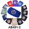 Handmade Headwear Peace Sign Crochet Knit Headwrap Headband AB491-2 - OPT FASHION WHOLESALE