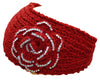 Handmade Headwear Flower Crochet Knit Headwrap Headband AB335 - OPT FASHION WHOLESALE