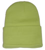 Wholesale First Quality Plain Ski Hat w/Roll Cuff Long Beanie, H8002 - OPT FASHION WHOLESALE