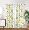 Blackout Thermal Insulated Room Darkening Grommet Top Window Curtain Panel, 81057